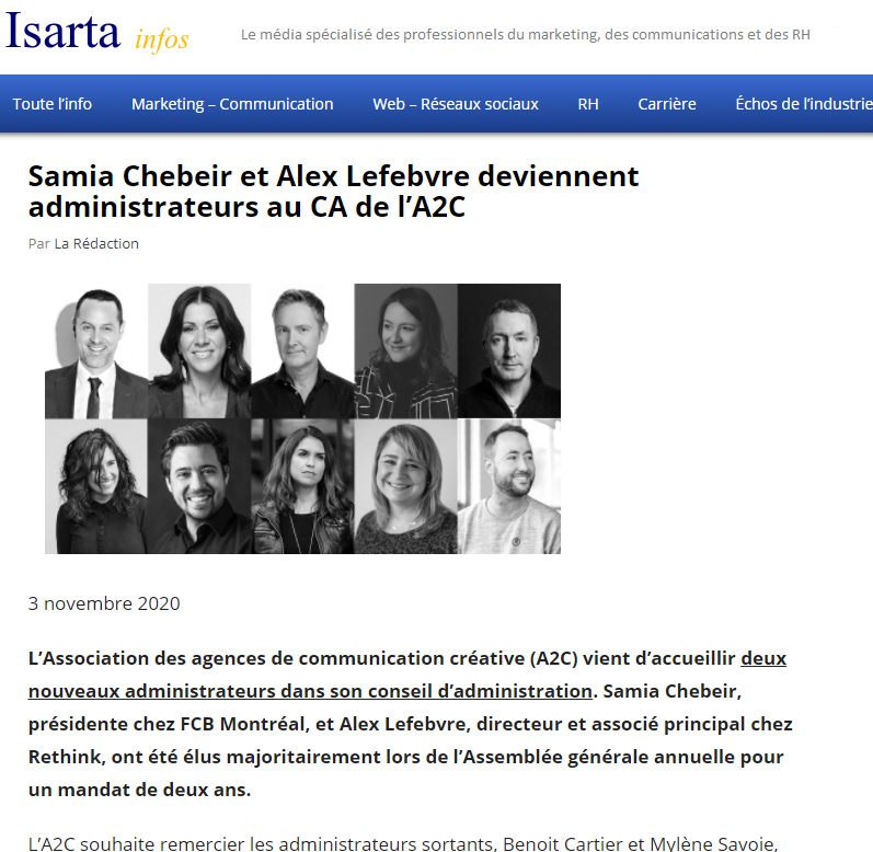 Relations publiques