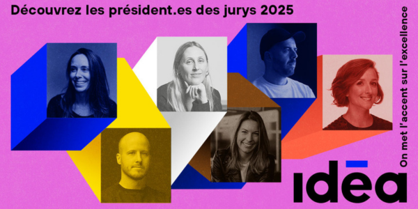 ANNOUNCEMENT OF JURY CHAIRS FOR IDÉA 2025